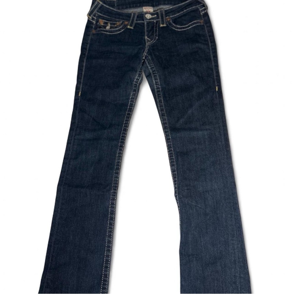 True Religion Blue Boot Cut Jeans Classic Style